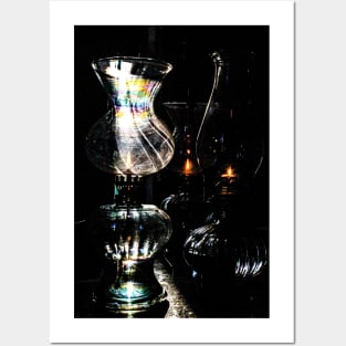 Vintage Oil Lamps Pt 1 Posters and Art